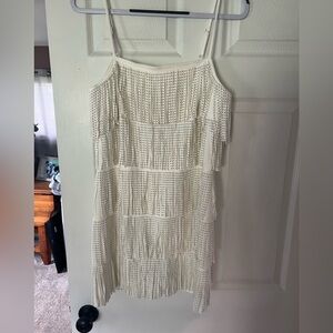 Dry Goods- suede fringe dress